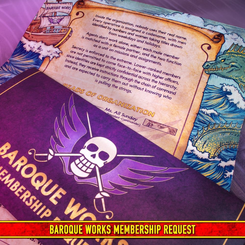 One Piece Geschenkbox Rekrutierungs-Set