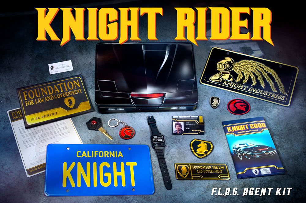 Knight Rider Geschenkbox F.L.A.G Agent Kit