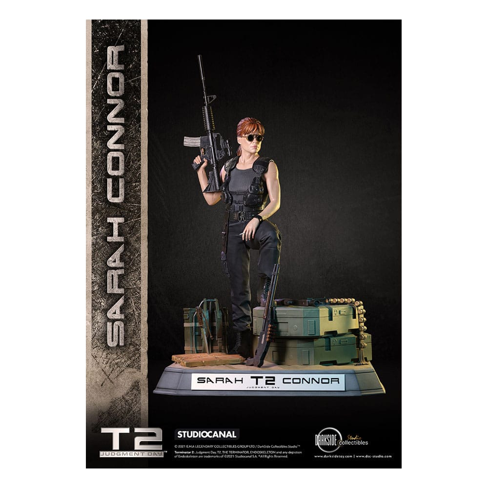 Terminator 2: Judgement Day 30th Anniversary Statue Sarah Connor 1/3 Exclusive 71 cm