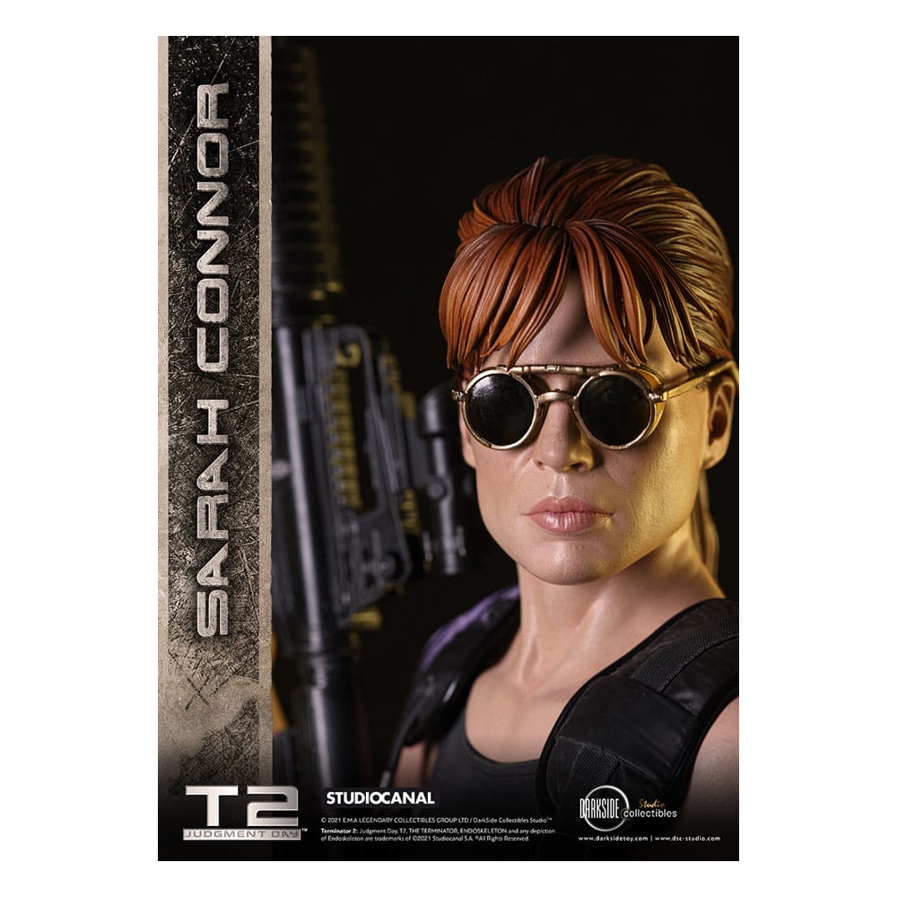 Terminator 2: Judgement Day 30th Anniversary Statue Sarah Connor 1/3 Exclusive 71 cm