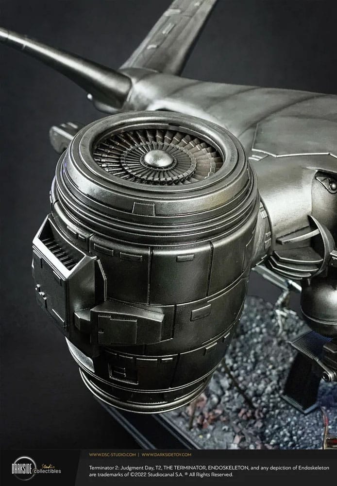 Terminator 2 Judgment Day Replik Aerial Hunter Killer 30th Anniversary Edition 60 cm