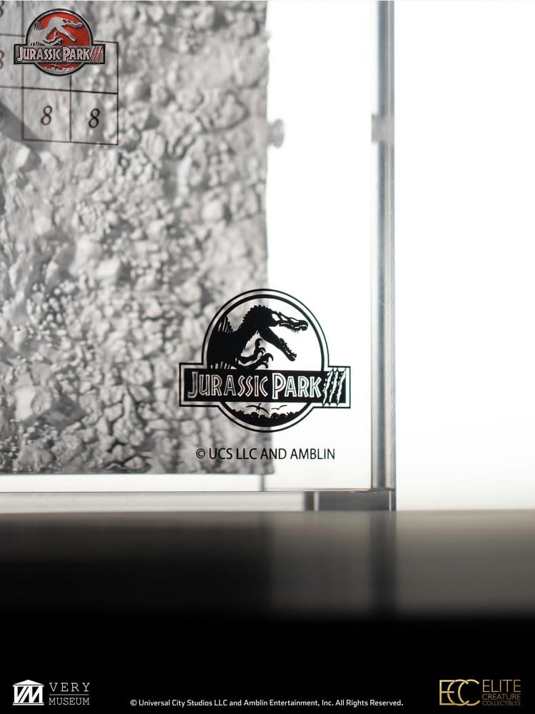 Jurassic Park III Ausgrabungskarte Velociraptor 27 cm