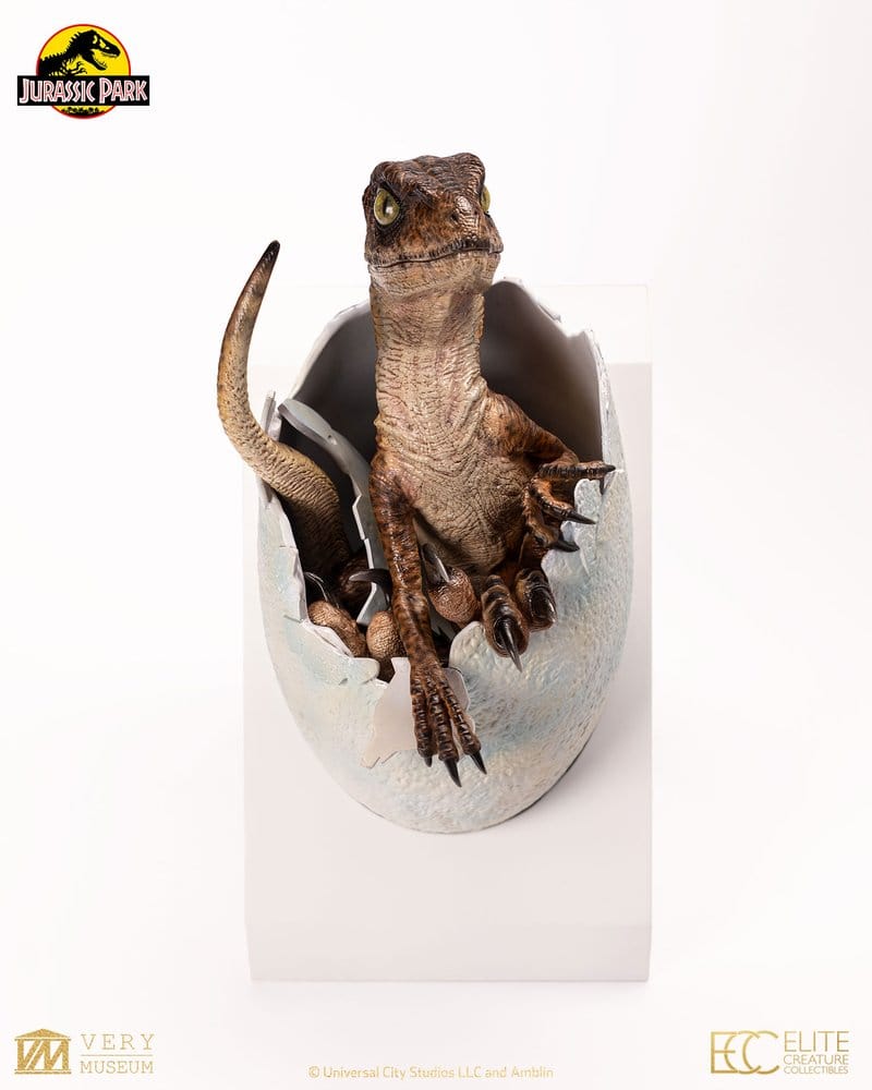 Jurassic Park Replik Velociraptor Hatching Egg 24 cm
