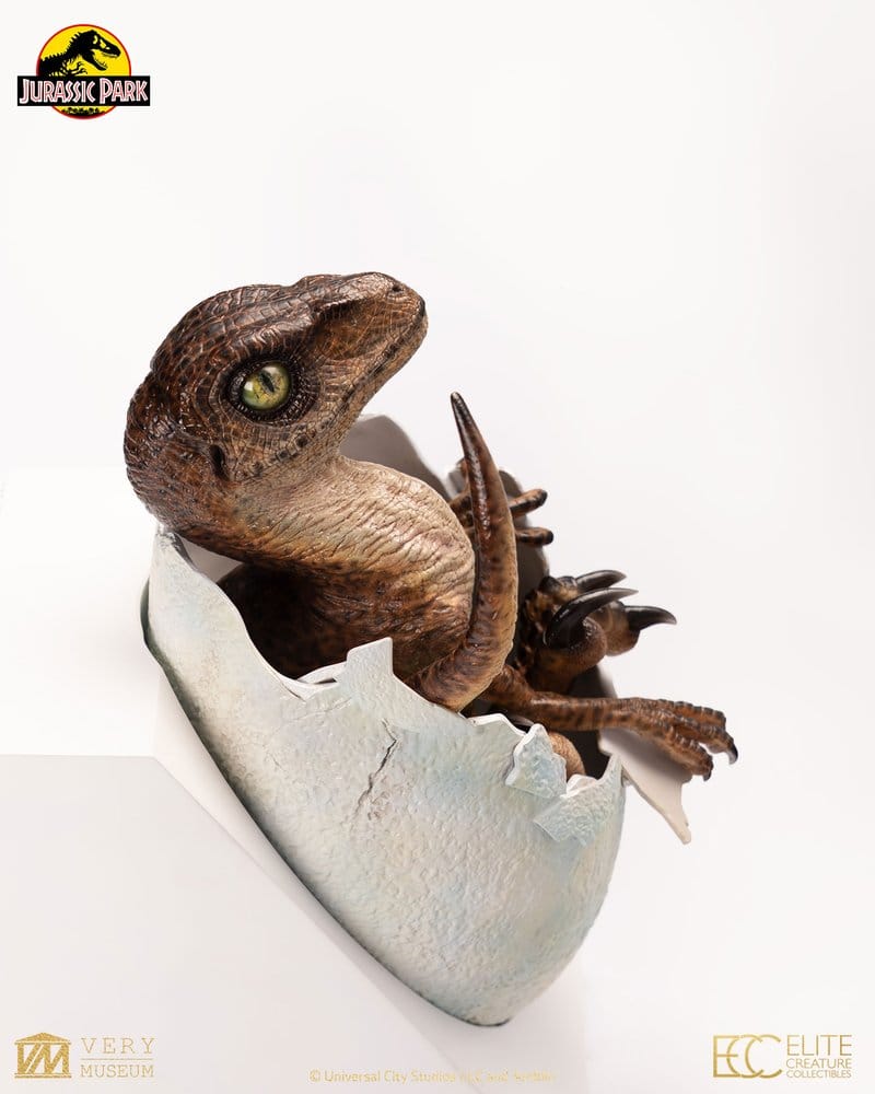 Jurassic Park Replik Velociraptor Hatching Egg 24 cm