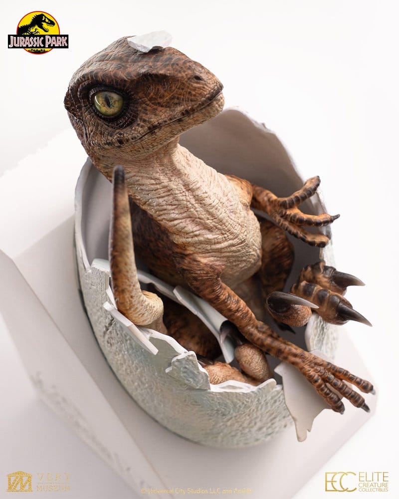 Jurassic Park Replik Velociraptor Hatching Egg 24 cm