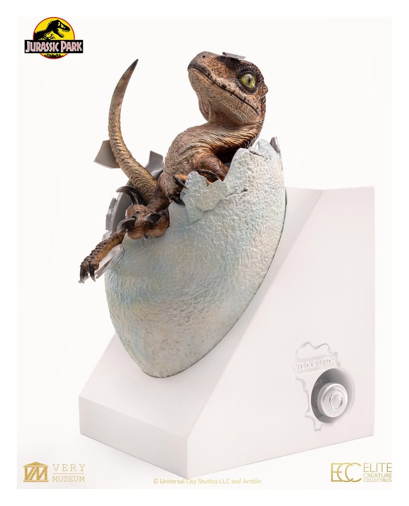 Jurassic Park Replik Velociraptor Hatching Egg 24 cm