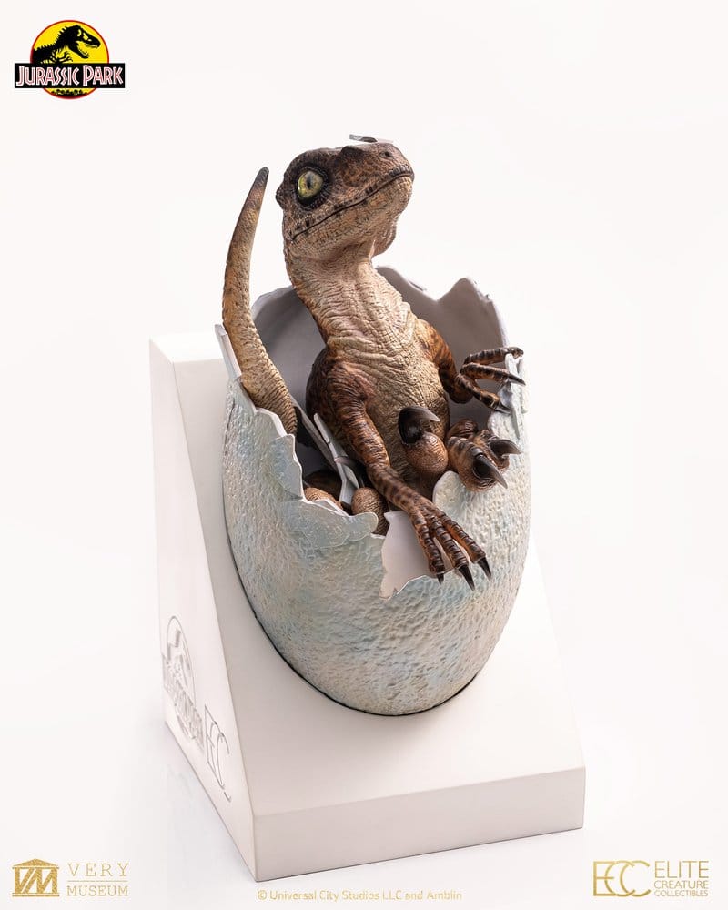 Jurassic Park Replik Velociraptor Hatching Egg 24 cm