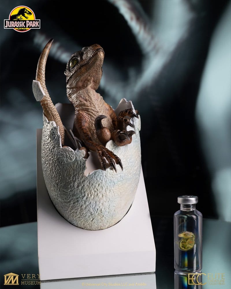 Jurassic Park Replik Velociraptor Hatching Egg 24 cm