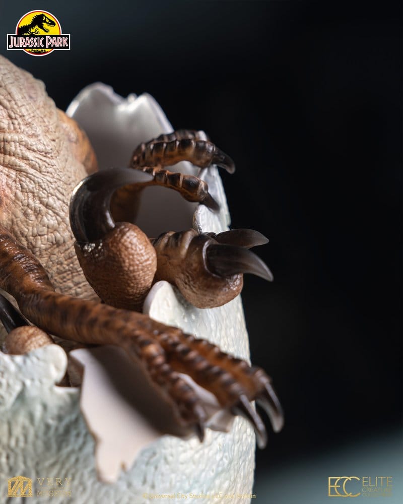 Jurassic Park Replik Velociraptor Hatching Egg 24 cm