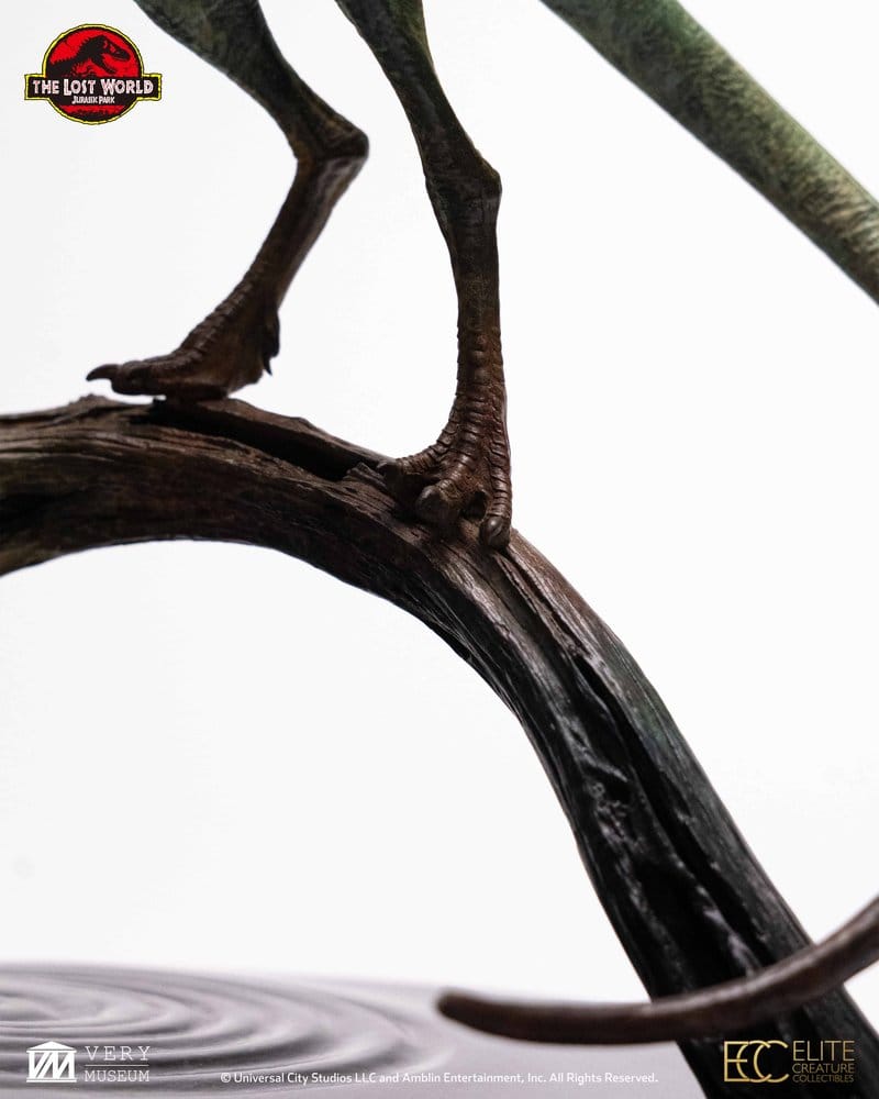 Vergessene Welt: Jurassic Park Statue 2/3 Compsognathus Bronze 28 cm
