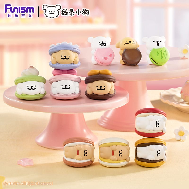 Maltese Sweet Box Series Minifiguren 3er-Pack Puppy Face 10 cm Display (6)