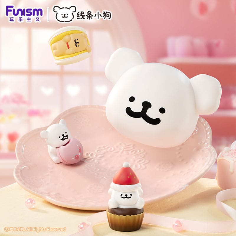 Maltese Sweet Box Series Minifiguren 3er-Pack Puppy Face 10 cm Display (6)