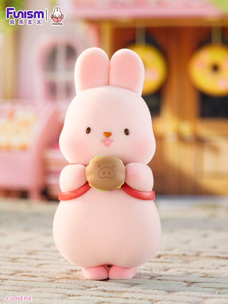 Momo Bunny Strawberry Town Series Minifiguren 10 cm Display (8)