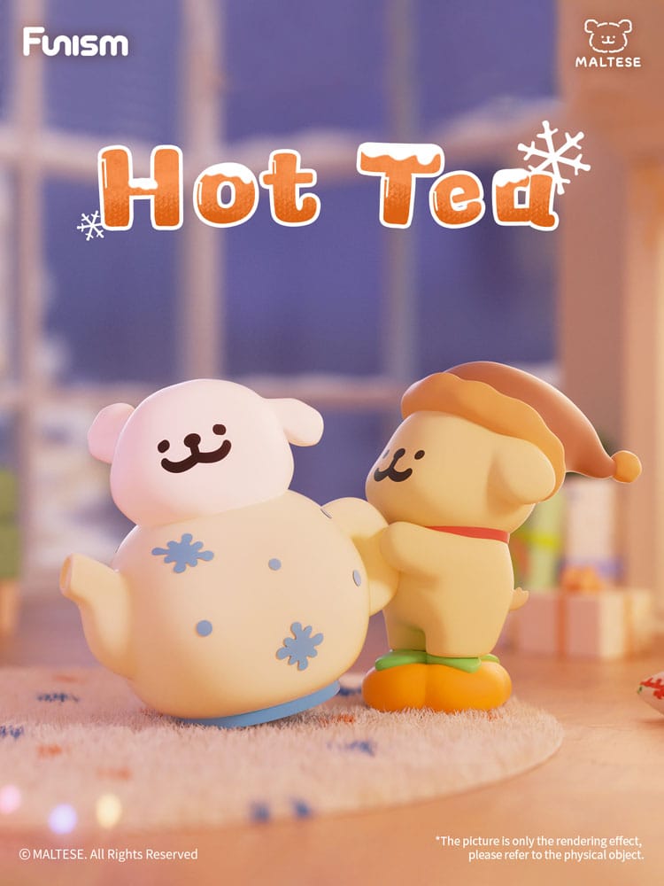Maltese Cuddly Moments Series Minifiguren 10 cm Display (8)