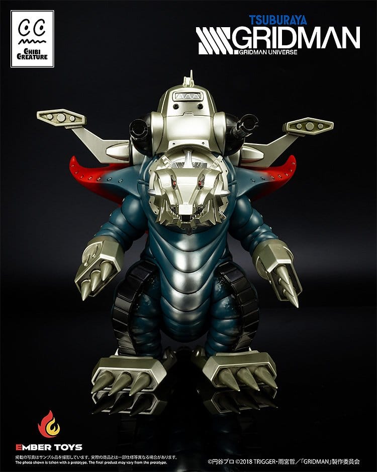 SSSS. Gridman Vinyl Figur Chibi Creature Mecha Ghoulghilas the Revenge Kaiju 14 cm