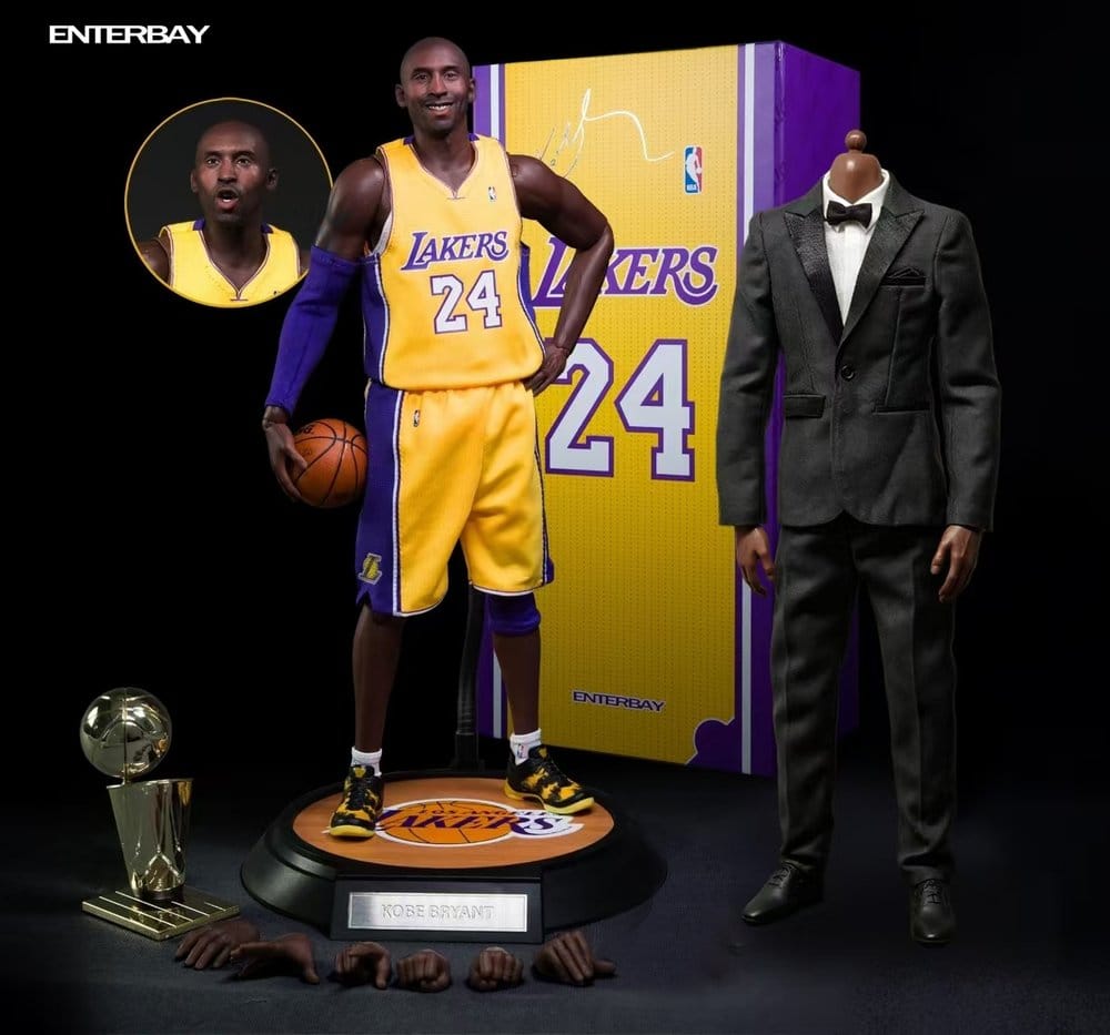 NBA Collection Real Masterpiece Actionfigur 1/6 Kobe Bryant 33 cm