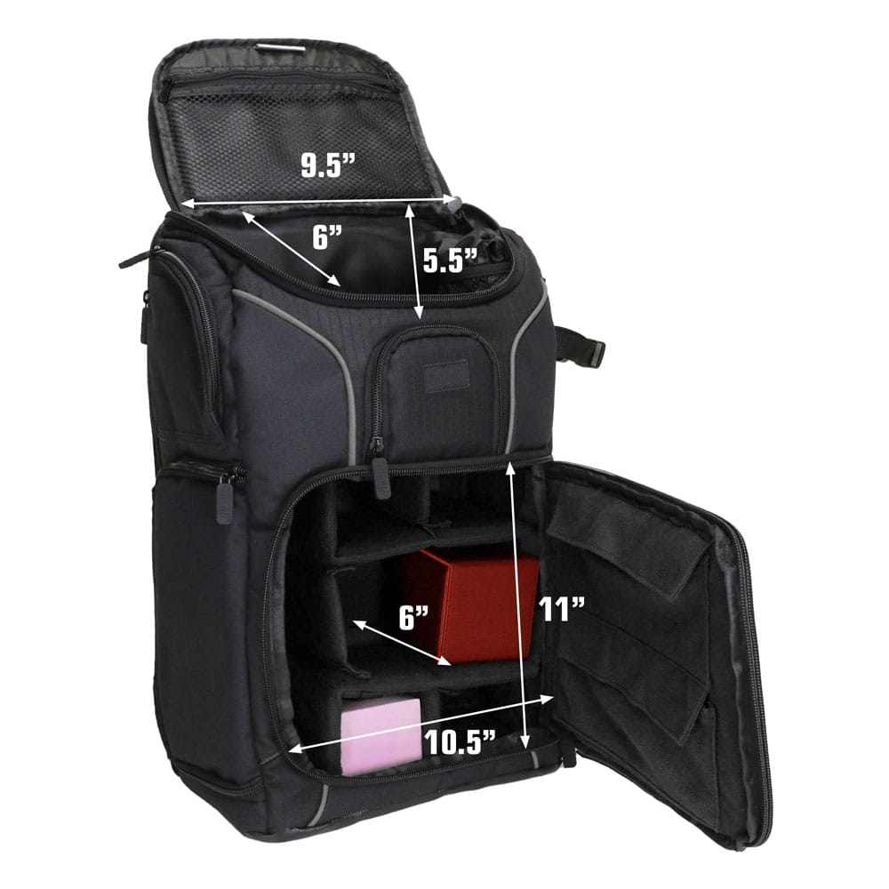 USA Gear MTG-Rucksack Schwarz