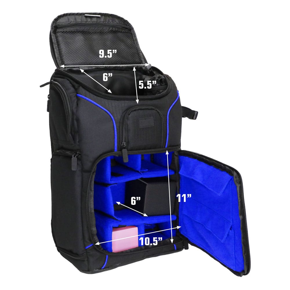 USA Gear MTG-Rucksack Blau