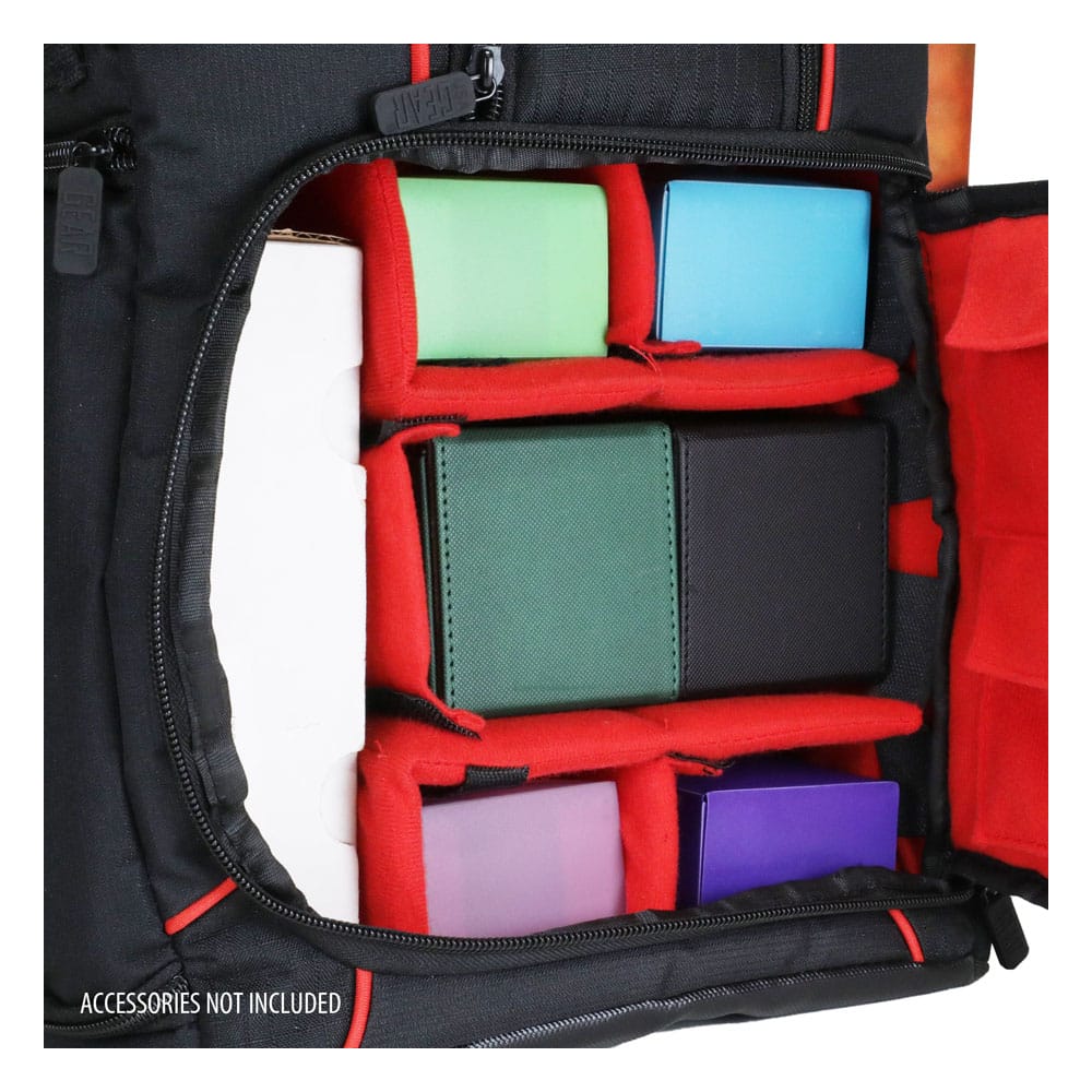 USA Gear MTG-Rucksack Rot