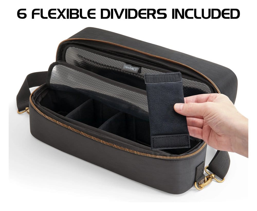 Enhance TCG Series Deckbox- und Playmat-Tasche Schwarz