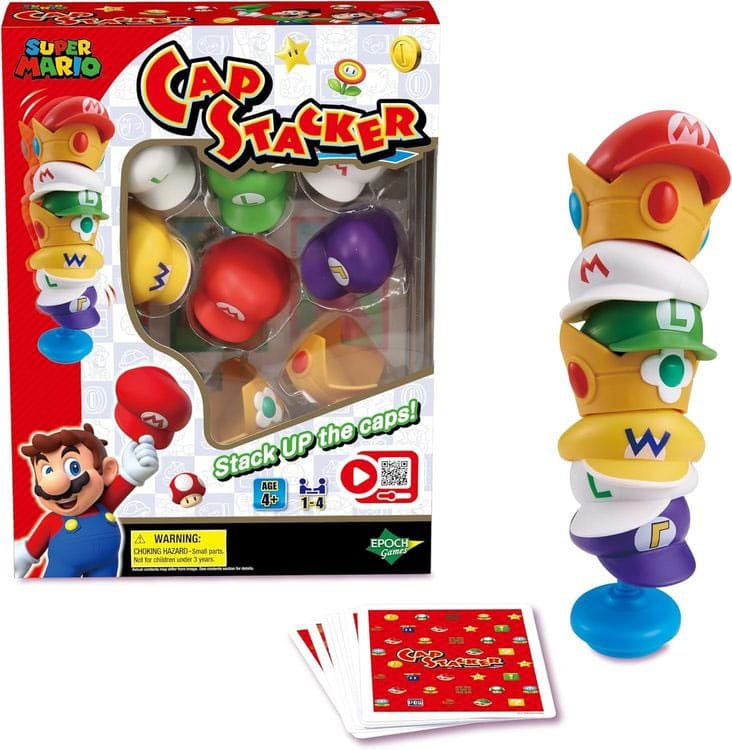 Super Mario Spiel Cap Stacker