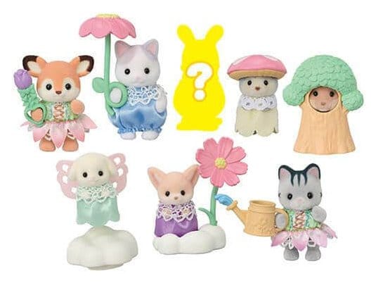 Sylvanian Families: Blumen Babyfreunde Überraschungstüte Figur 5 cm Display (16)