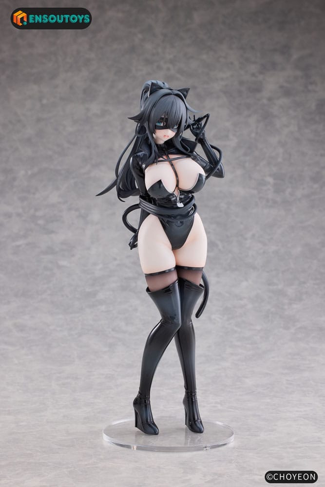 Original Character Statue 1/6 Cat Woman Happy-chan 27 cm