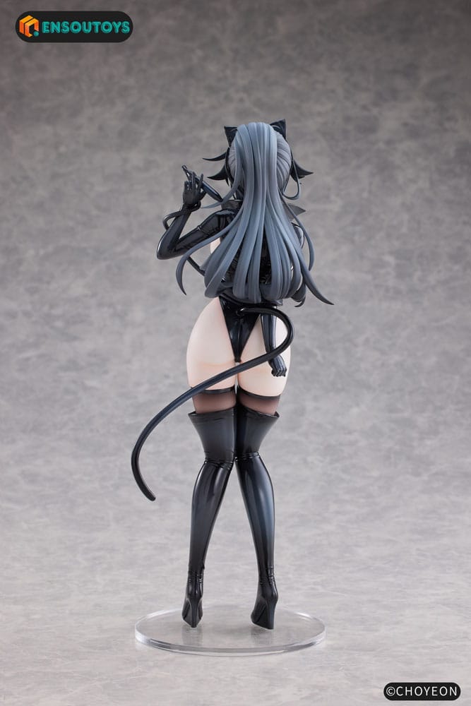 Original Character Statue 1/6 Cat Woman Happy-chan 27 cm
