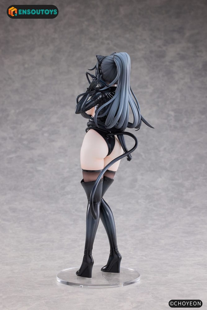 Original Character Statue 1/6 Cat Woman Happy-chan 27 cm