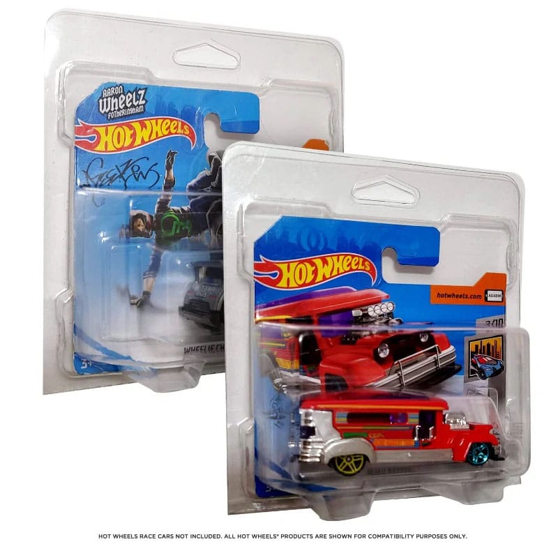 Hot Wheels European Series PET Blisters 50er-Pack für Short Card