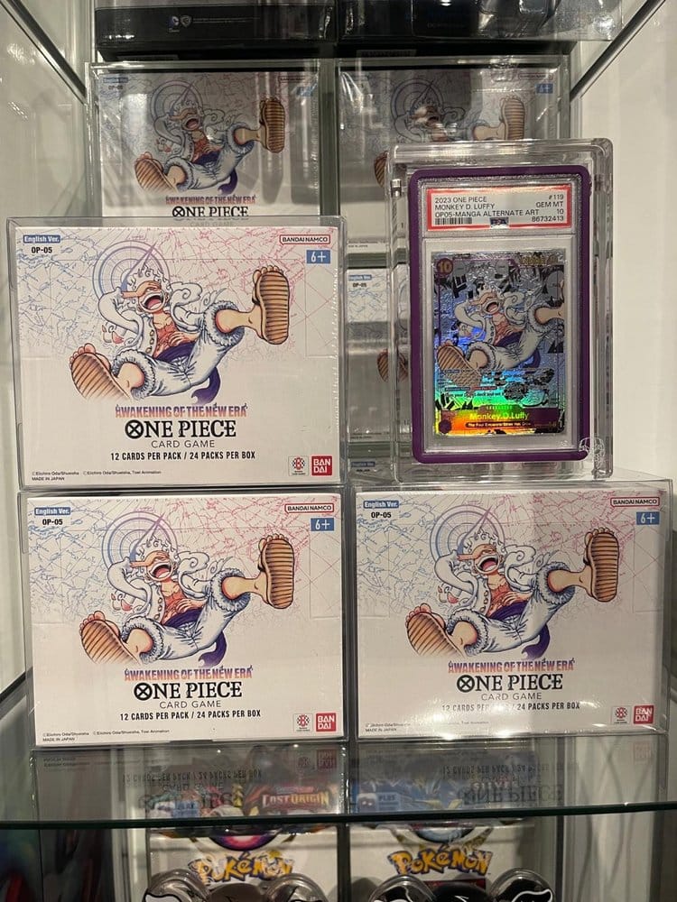 Evoretro PET Gehäuse 5er-Pack für One Piece Booster Box (Englisch, OPP 4-6) 12 x 6 x 15 cm