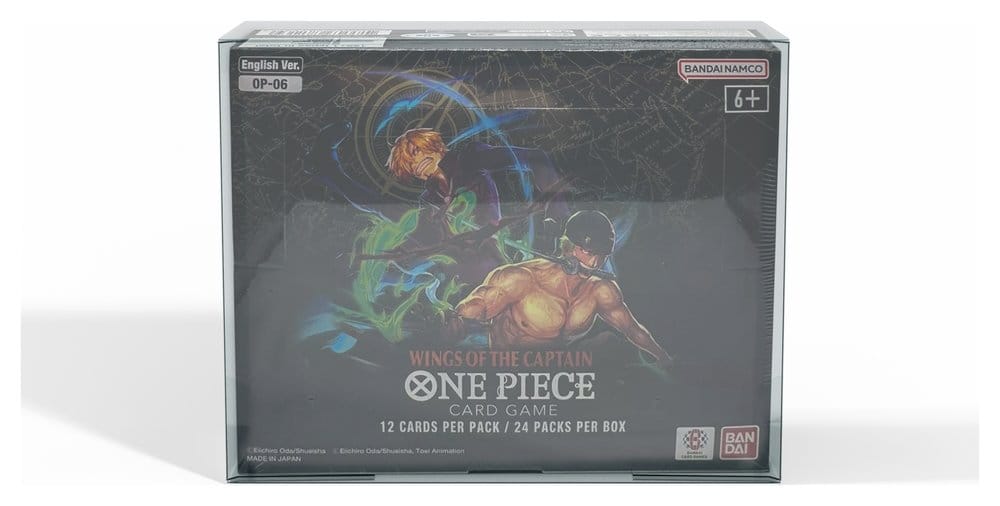 Evoretro PET Gehäuse 5er-Pack für One Piece Booster Box (Englisch, OPP 4-6) 12 x 6 x 15 cm