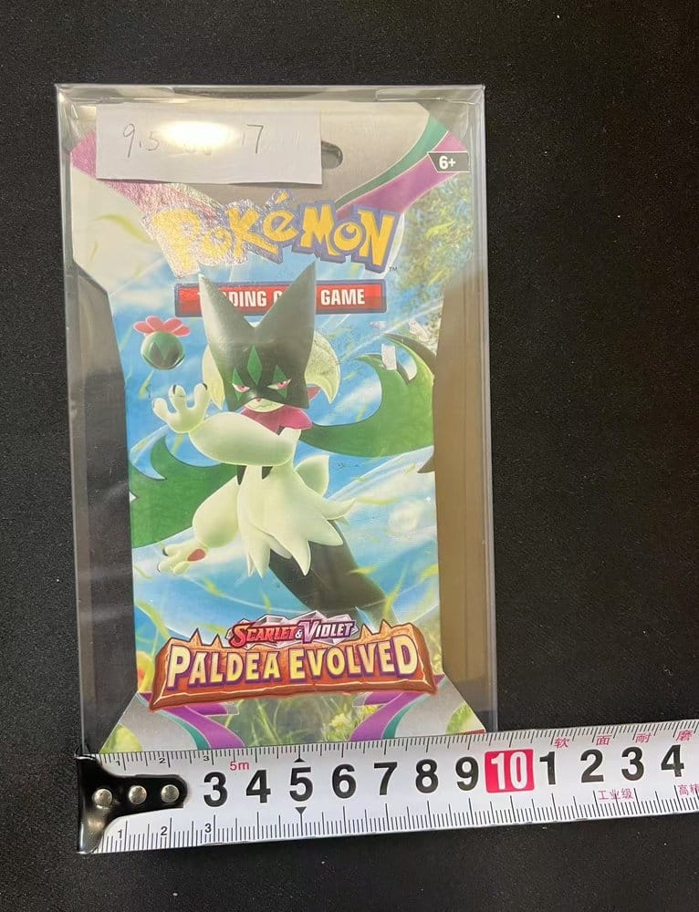 Evoretro PET Protektoren für Pokémon TCG Booster Pack 0 mm (10er-Pack)