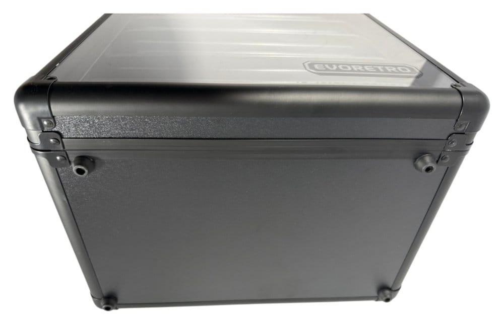 Evoretro Display- und Transportkoffer für Sammlerfiguren und Modelle 45 x 37 cm