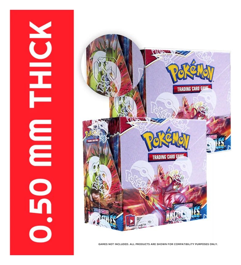 Evoretro PET Gehäuse 1er-Pack für Pokémon Booster Box