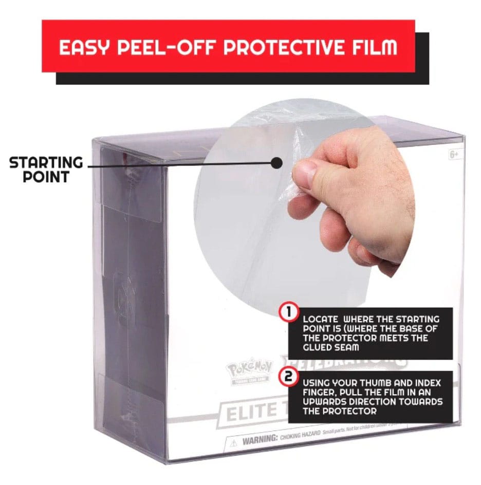 PET Gehäuse 5er-Pack für Booster Boxen / Elite Trainer Boxen Ver. 2