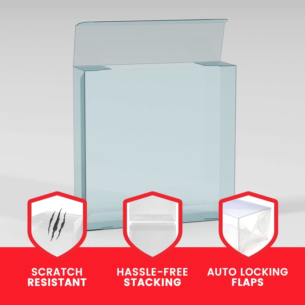 Evoretro PET Gehäuse 5er-Pack für Pokémon Japanische Booster Box Groß