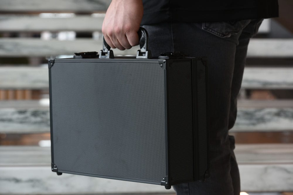 Evoretro Trading Card Koffer Black