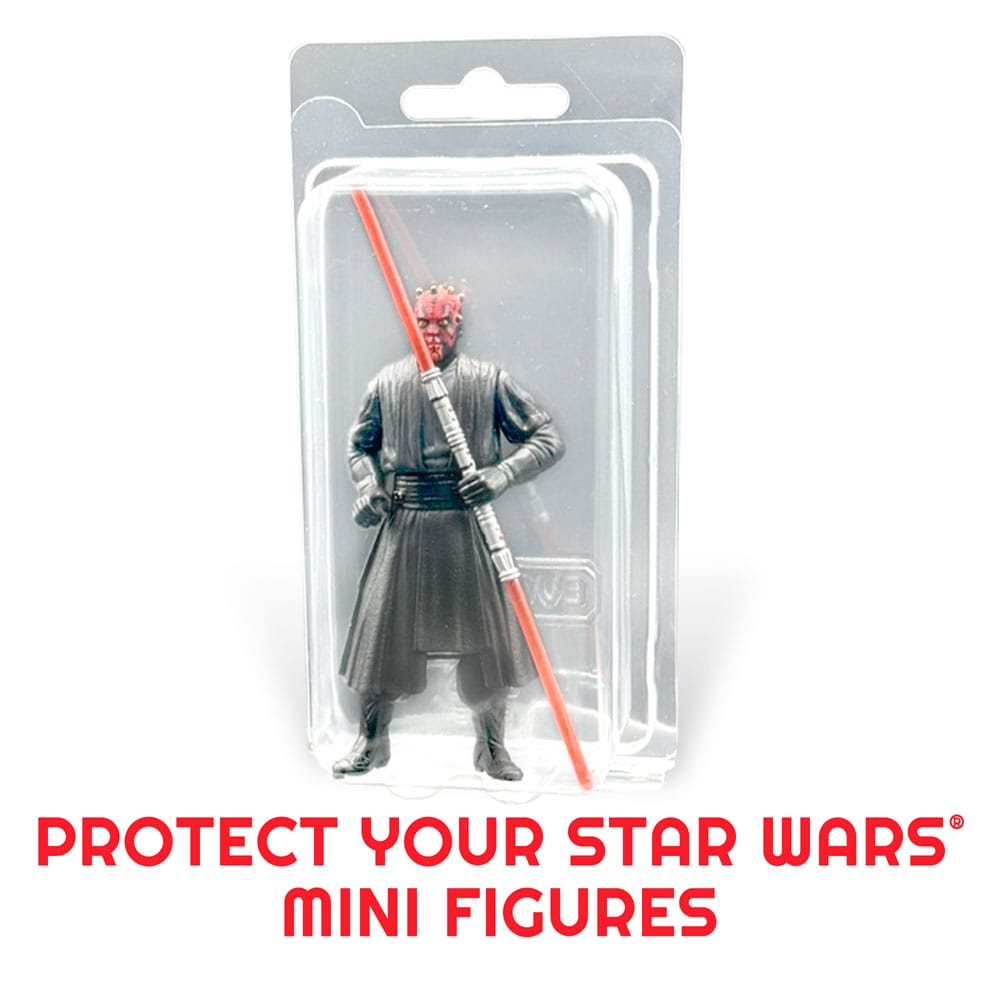 Clamshell PET Gehäuse 35er-Pack für Actionfiguren XL