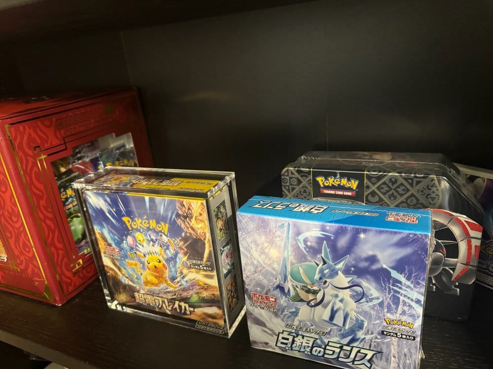 Evoretro Acryl Display Case für Pokémon Große Japanische Booster Box