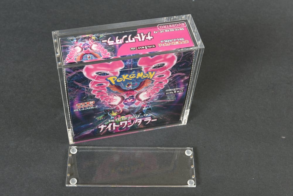 Evoretro Acryl Display Case für Pokémon Große Japanische Booster Box