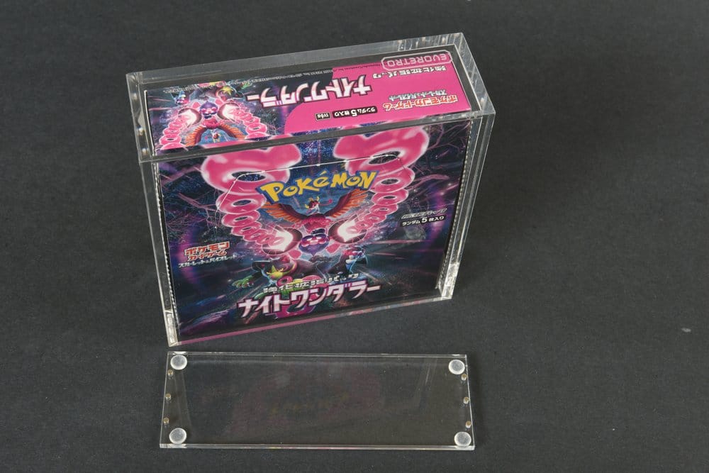 Evoretro Acryl Display Case für Pokémon Große Japanische Booster Box