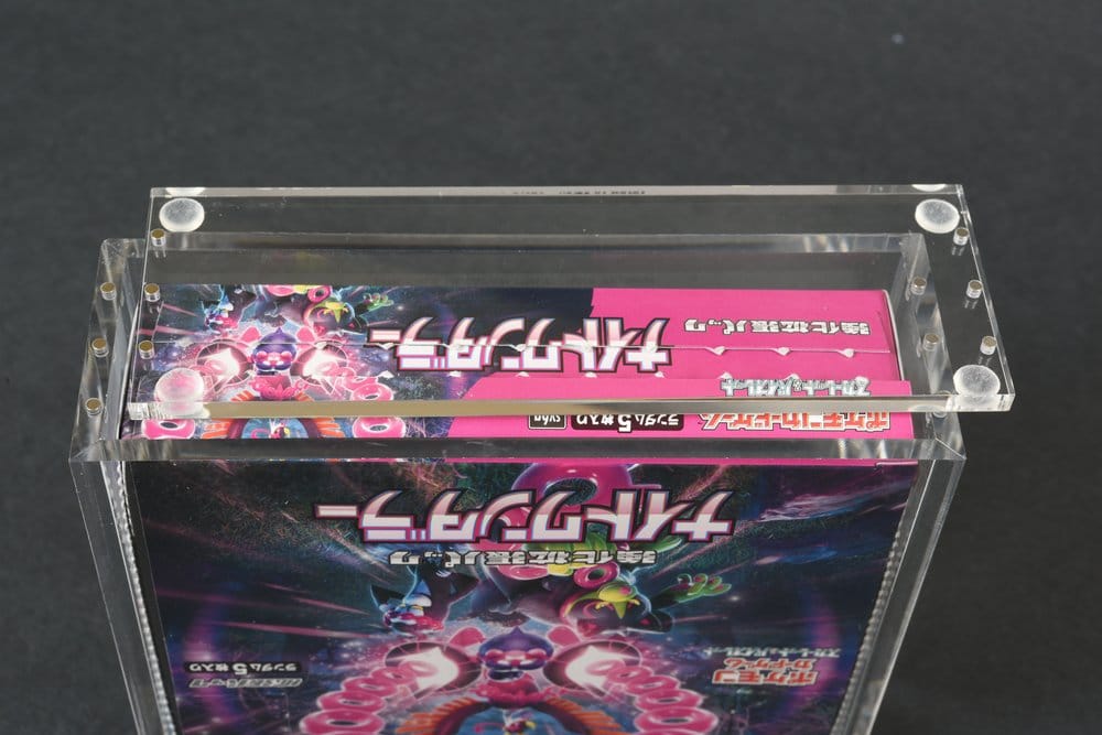 Evoretro Acryl Display Case für Pokémon Große Japanische Booster Box