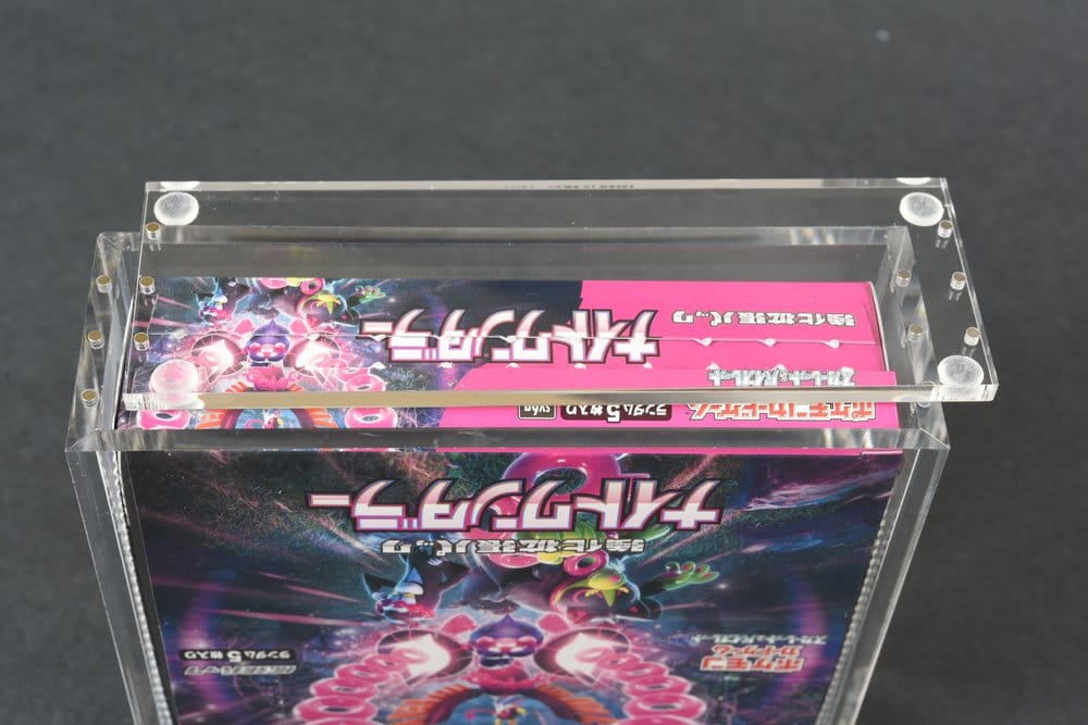 Evoretro Acryl Display Case für Pokémon Große Japanische Booster Box