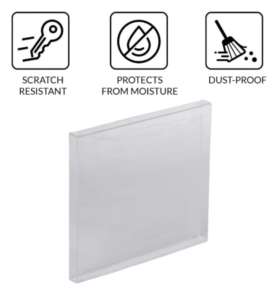 PET Gehäuse 25er-Pack für Nintendo PS1/Single CD/Dreamcast (Jewel Case) Games