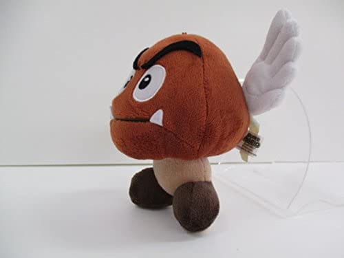 Super Mario Plüschfigur Para-Gumba 19 cm