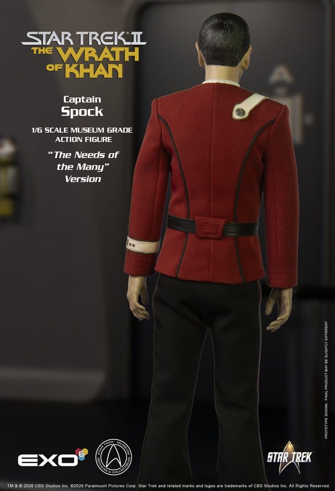 Star Trek: Der Zorn des Khan Actionfigur 1/6 Captain Spock Needs of the Many Version 30 cm