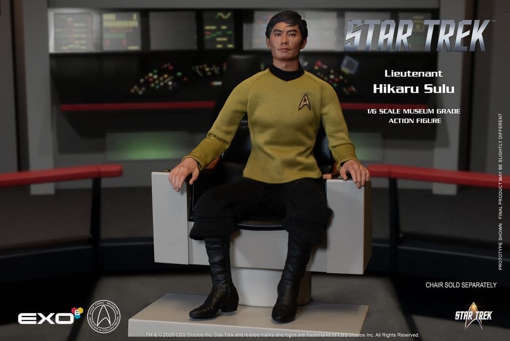 Star Trek: Die Original-Serie Actionfigur 1/6 Lt. Sulu 30 cm