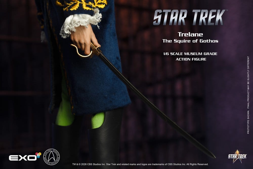 Raumschiff Enterprise Actionfigur 1/6 Trelane, The Squire of Gothos 29 cm