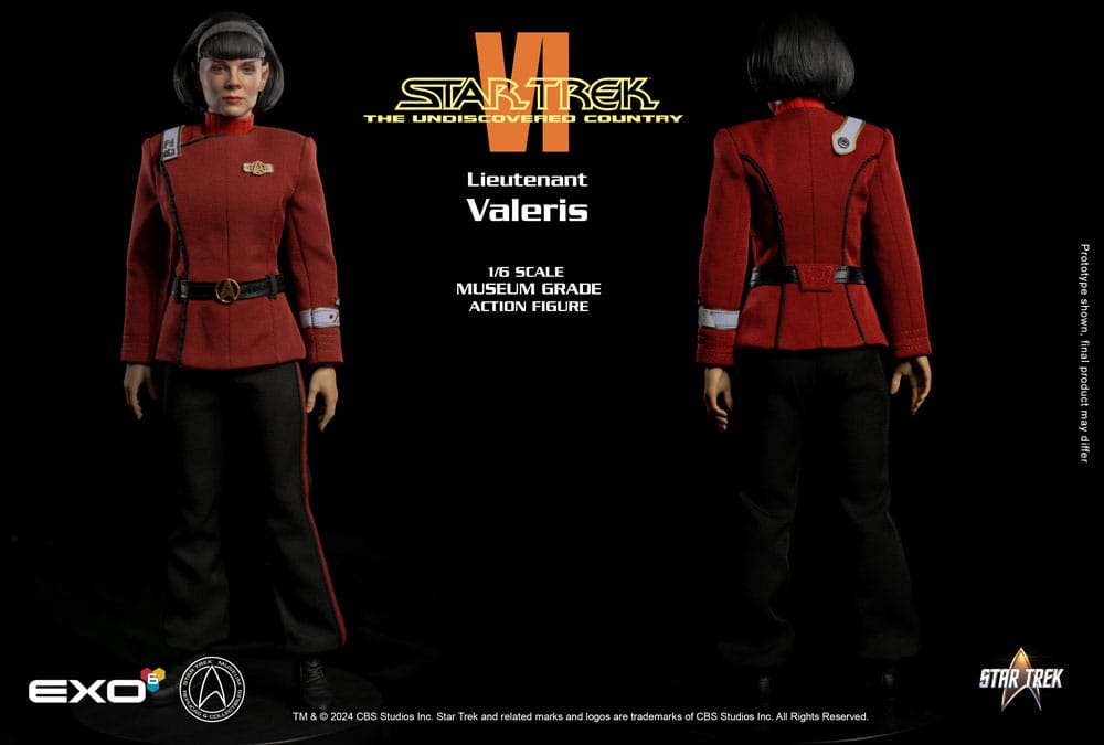 Star Trek VI: Das unentdeckte Land Actionfigur 1/6 Lieutenant Valeris 28 cm